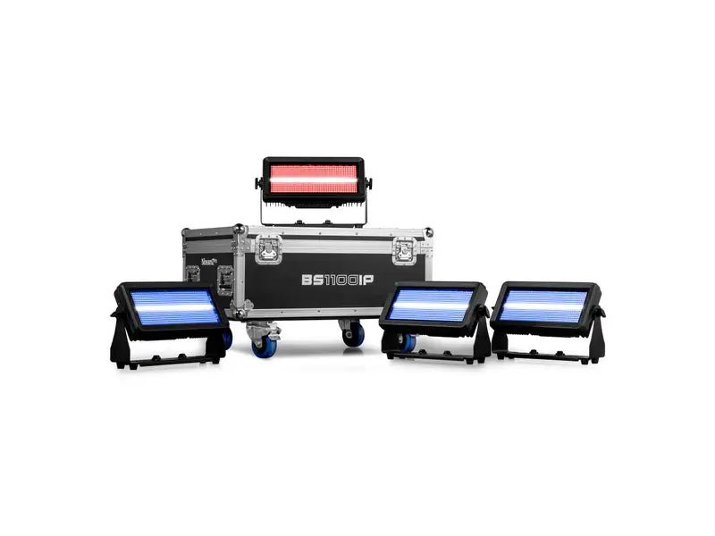 BeamZ Professional BS1100IP set met 4 blinders - rent4event