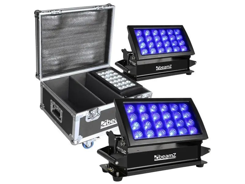 BeamZ Star - Color 360 in FL2 Flightcase - rent4event