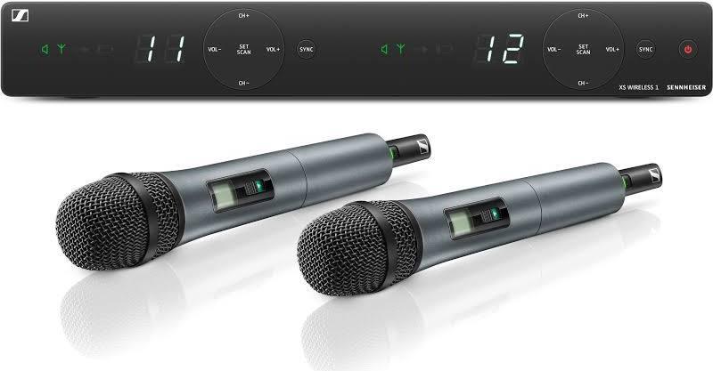 XSW 1 - 825 DUAL E SENNH. DUAL VOCAL SET E - BAND 863 - 865MHz BEL - rent4event